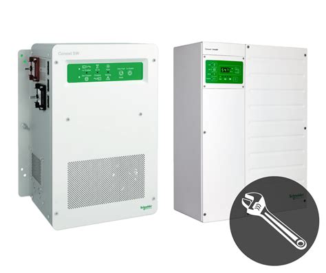 • If the <b>inverter</b> begins to emit smoke or an unusual odor, or unusual sounds, immediately turn power off. . Schneider inverter repair